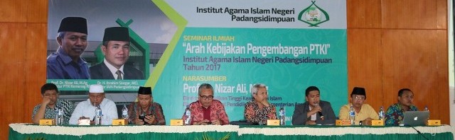 DIREKTUR DIKTIS KEMENAG RI NARASUMBER SEMINAR ILMIAH IAIN PADANGSIDIMPUAN