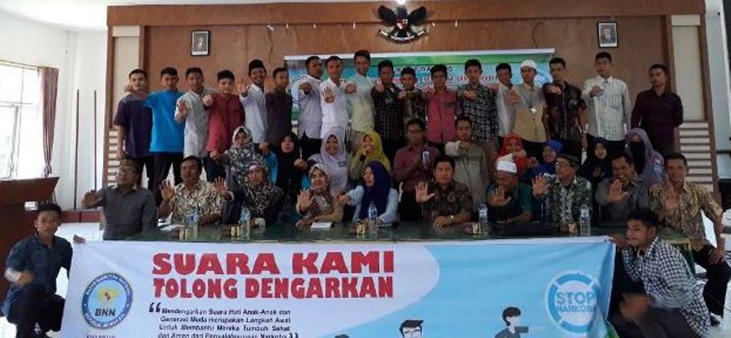 BADAN NARKOTIKA NASIONAL KERJASAMA DENGAN  IAIN PADANGSIDIMPUAN ADAKAN  KEGIATAN KOMUNIKASI, INFORMASI, DAN EDUKASI (KIE) TENTANG NARKOBA