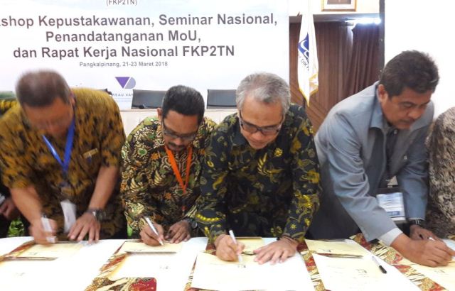 IAIN Padangsidimpuan Menandatangani Nota Kesepahaman (MoU) dengan Perpustakaan Nasional Republik Indonesia