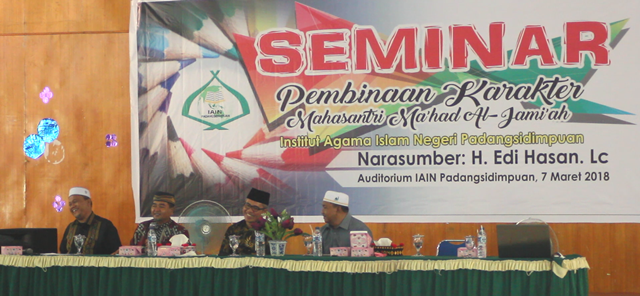 Pembinaan Karakter menuju Mahasiswa yang Cerdas Berintegritas