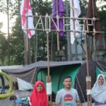 Tenda Kontingen Pramuka IAIN Padangsidimpuan Usung Tema Dimensi Kearifan Lokal