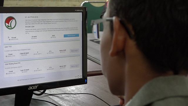 UM-PTKIN IAIN Padangsidimpuan Laksanakan Ujian dengan Sistem CBT dan PBT