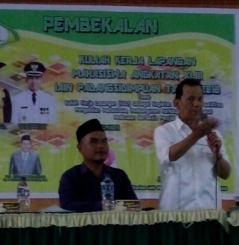Bupati Tapanuli Selatan Syahrul M. Pasaribu Ajak Mahasiswa Bekerjasama dengan Pemerintah Desa