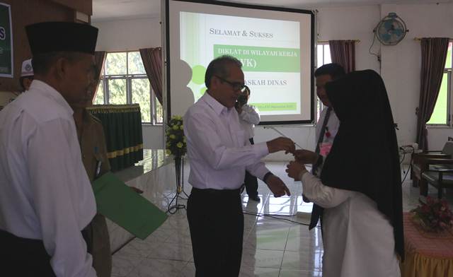 30 Orang Pejabat Administrasi IAIN Padangsidimpuan Mengikuti Diklat di Wilayah Kerja (DDWK).