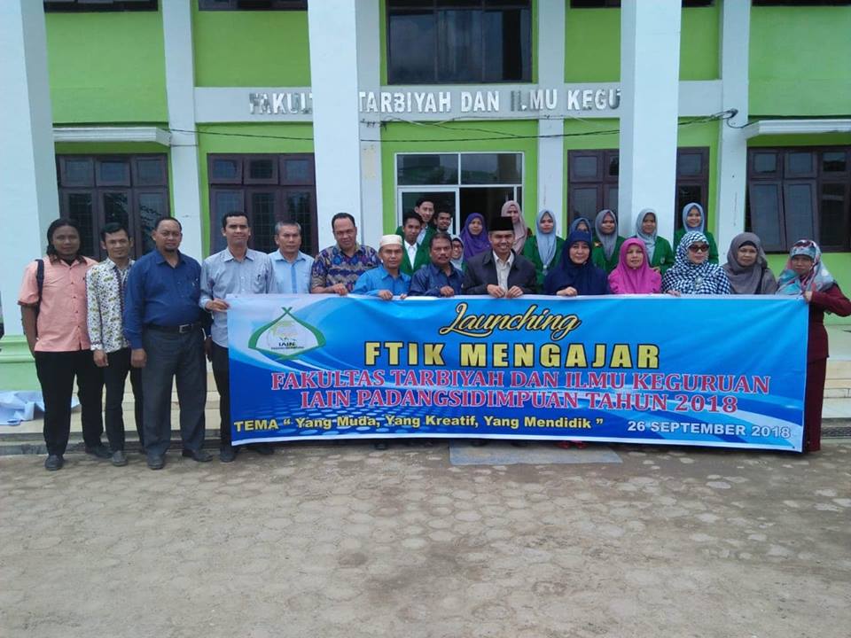 FTIK IAIN Padangsidimpuan Launching Program FTIK Mengajar