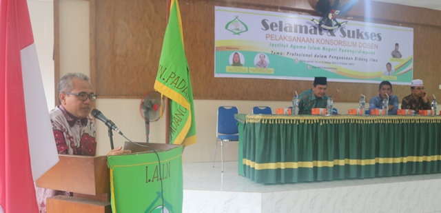 LPM  Gelar  Workshop Konsorsium Keilmuan Dosen