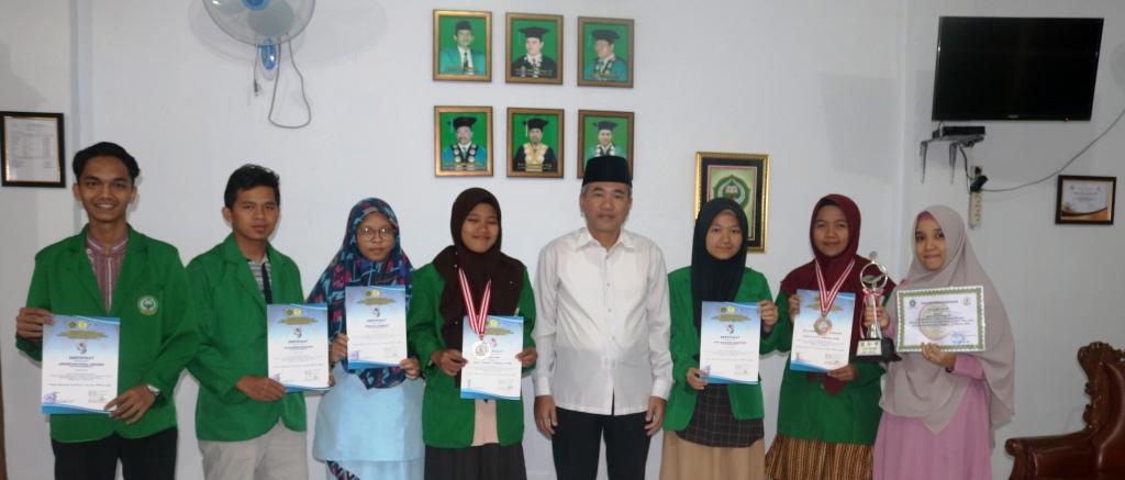 Rektor Sambut Sang Juara Mahasiswa IAIN Padangsidimpuan