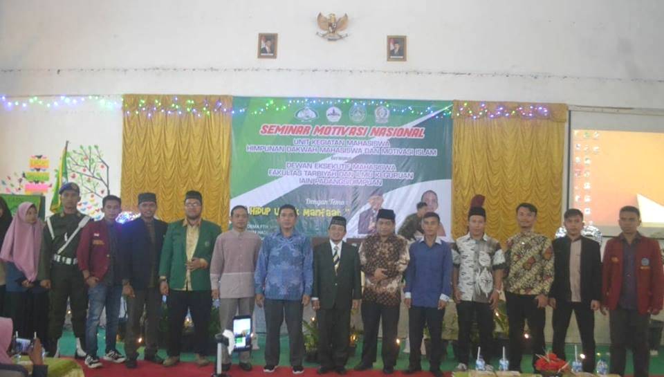 UKM Hadits Gelar Seminar Motivasi