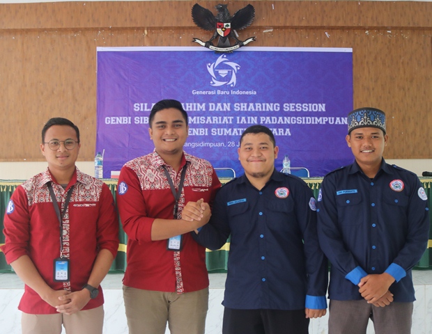 Menyatukan Visi Misi, GenBI Sibolga Komisariat IAIN Padangsidimpuan Menerima Kunjungan GenBI Sumatera Utara