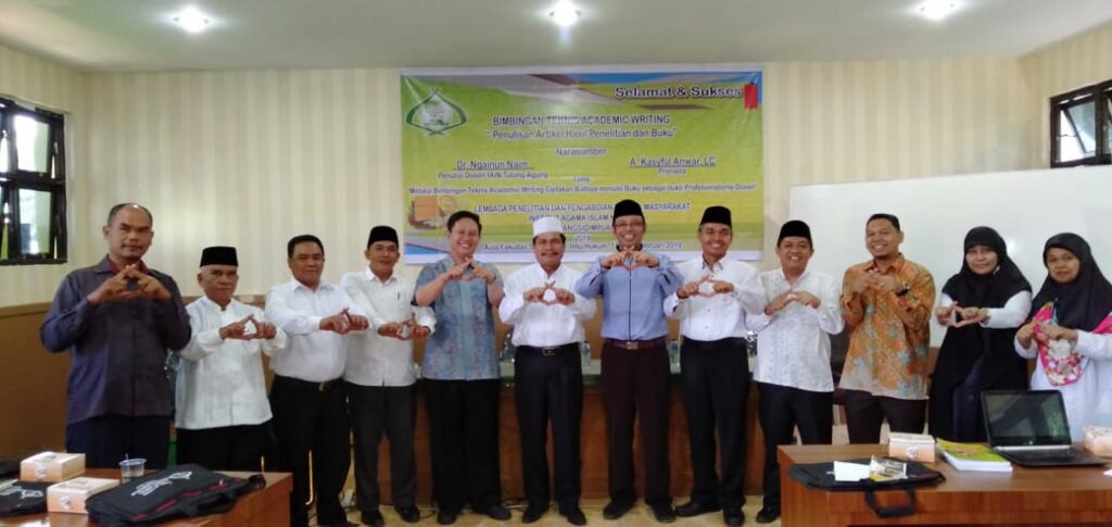 Meningkatkan Spirit Menulis Dosen, LPPM IAIN Padangsidimpuan Gelar Bimbingan Teknis Academic Writing