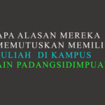 Ini 25 Alasan Mereka Memilih Kuliah di IAIN Padangsidimpuan