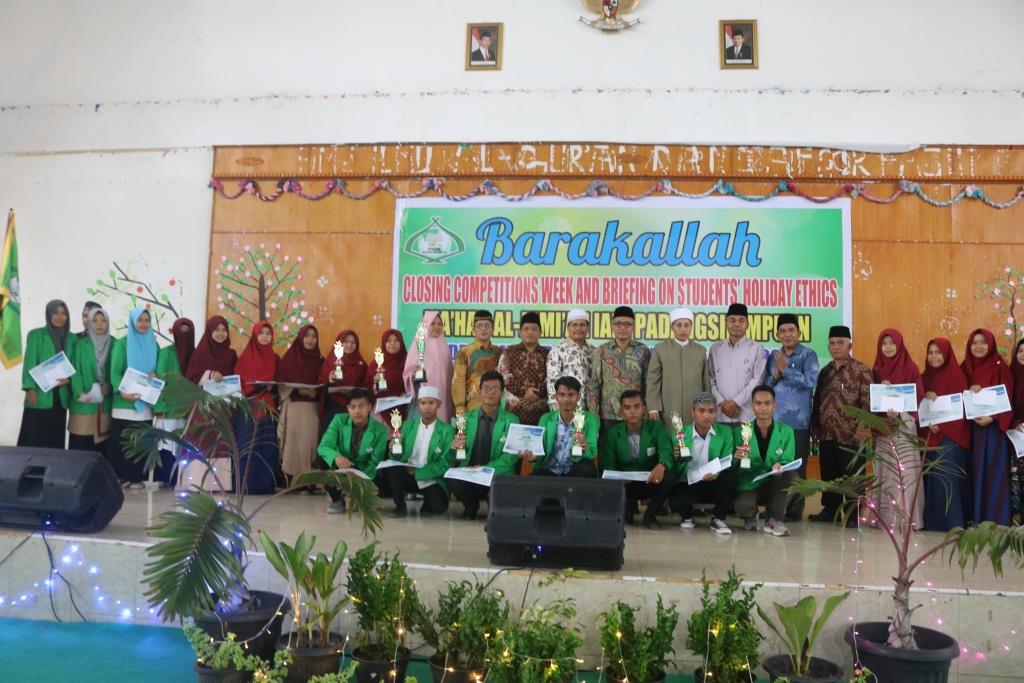 Mudir Mahad Jamiah Budayakan Kebersihan Bagi Seluruh Mahasantri