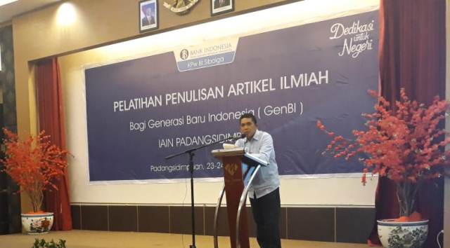 Tingkatkan Kualitas GenBI Lewat Pelatihan Menulis Artikel