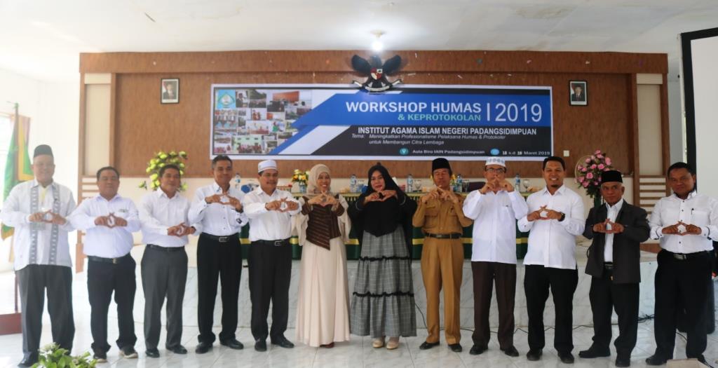 Workshop Humas dan Keprotokolan IAIN Padangsidimpuan Target Rampungkan Juknis Keprotokolan