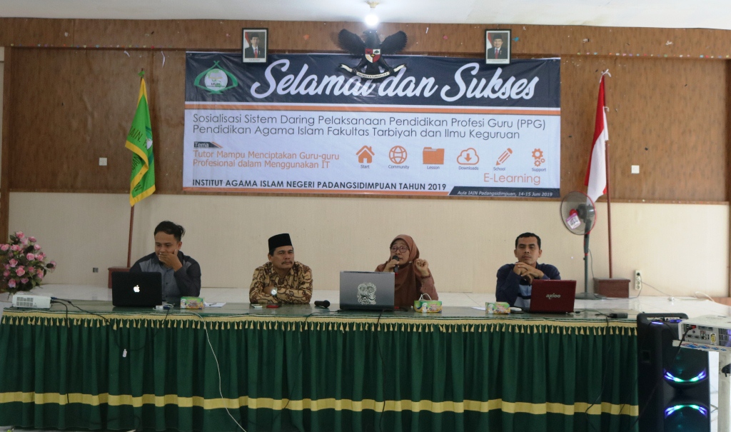 Peningkatan Mutu Kualitas, FTIK IAIN Padangsidimpuan Gelar Sosialisasi DARING