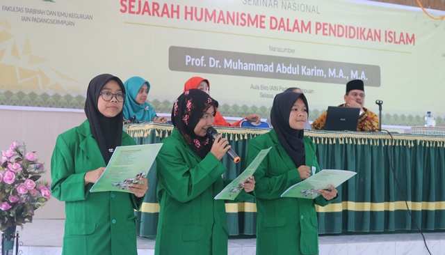 Penguatan Konsep Humanis Pendidikan, FTIK Hadirkan Narasumber Guru Besar Sejarah