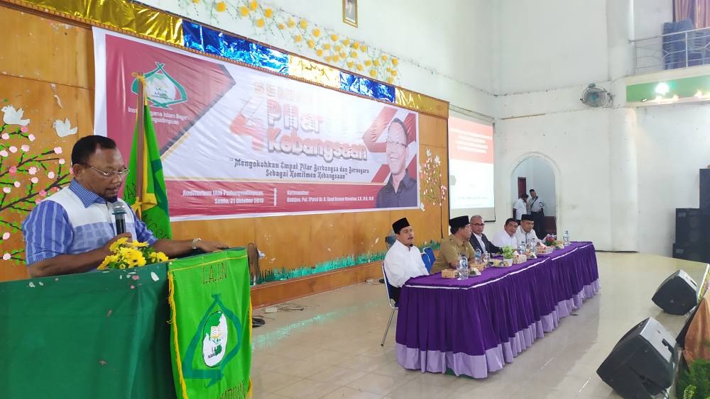 Komjen Pol (purn) Dr Saud Usman Nasution Jadi Narasumber Seminar Ilmiah 4 Pilar Kebangsaan