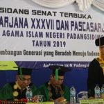Rektor IAIN Padangsidimpuan “Wisuda Bukan Akhir Suatu Perjuangan”