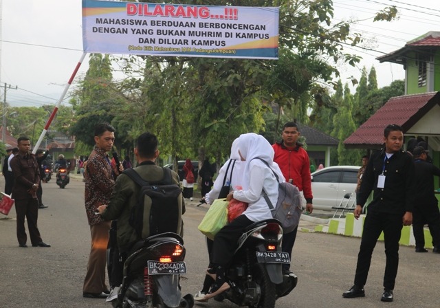 Tim Monitoring Kode Etik Mahasiswa IAIN Padangsidimpuan  Lakukan Pengawasan Kepada Mahasiswa