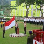 Pimpin Upacara HAB Kemenag RI ke-74; Rektor Ajak Civitas Akademika Menjunjung Tinggi Kaidah Dan Nilai-Nilai Kehidupan Beragama