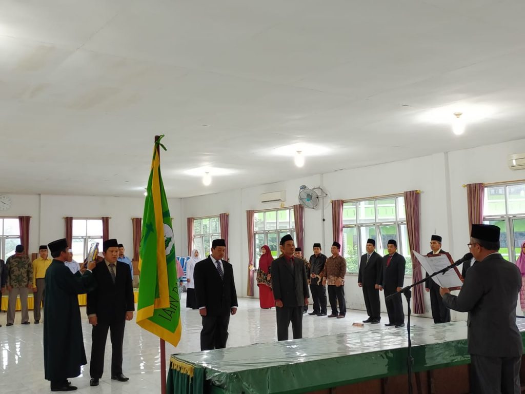 Rektor IAIN Padangsidimpuan Lantik Tiga Pejabat Struktural
