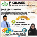 LPPM Gelar Kuliah Lewat Webinar (KULINER)