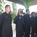 Meningkatkan Disiplin, Satuan Pengaman (SATPAM) Gelar Apel Pagi