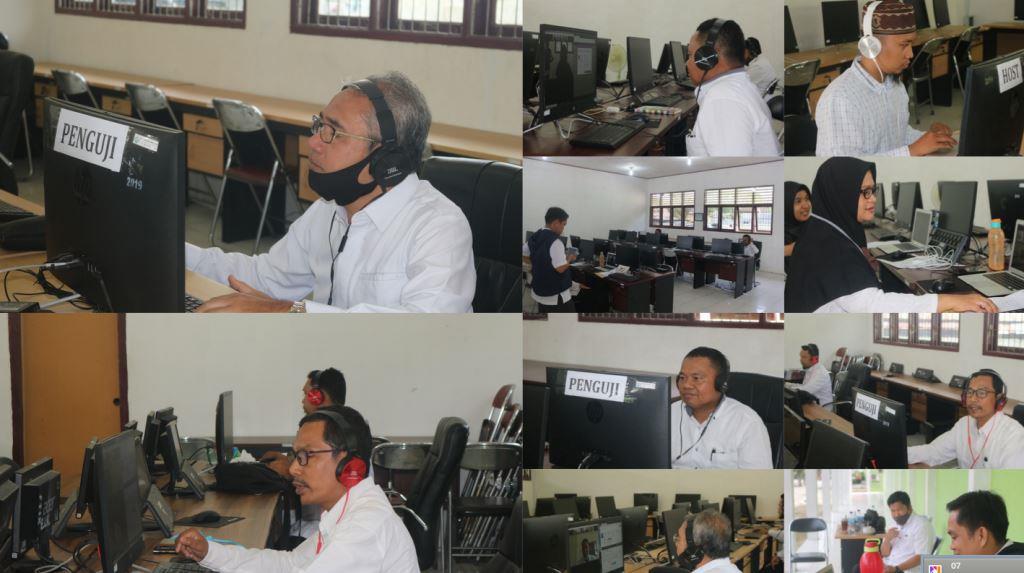 67 Peserta Ikuti Ujian SKB CPNS via Zoom di IAIN Padangsidimpuan