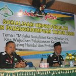 Rektor Buka Sosialisasi Keprotokolan di IAIN Padangsidimpuan