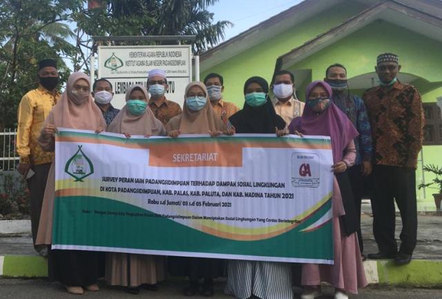 IAIN Padangsidimpuan Gelar Survey Wilayah Tabagsel