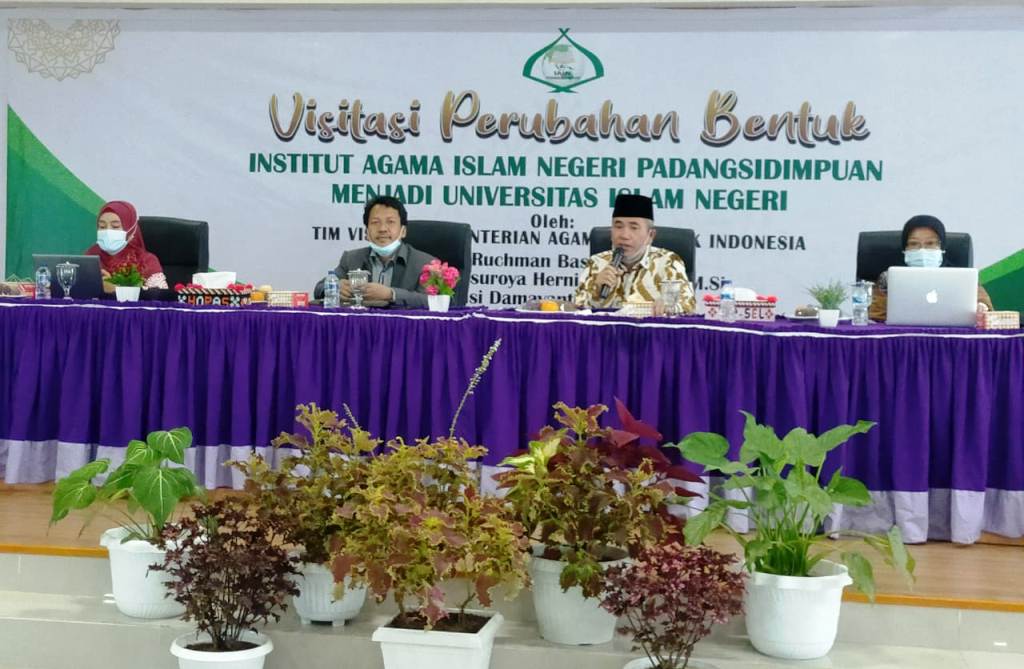 Langkah IAIN Padangsidimpuan Semakin Dekat Menuju Universitas Islam Negeri