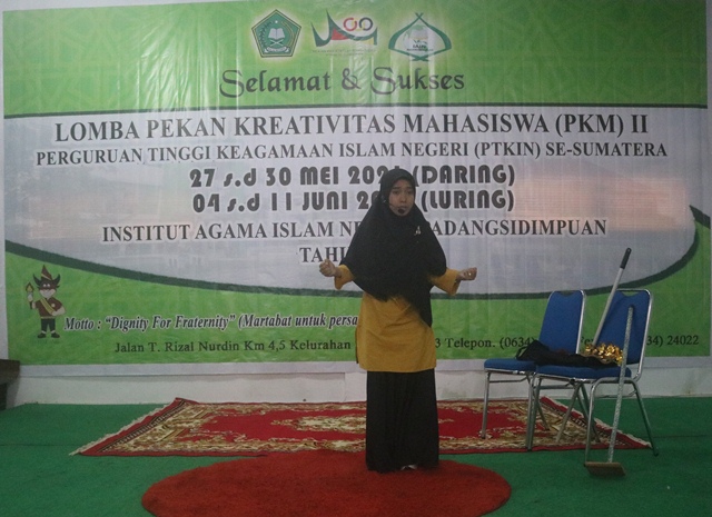 Anggi Handayani Harahap Sabet Juara II  lomba Story Telling Se-Sumatera