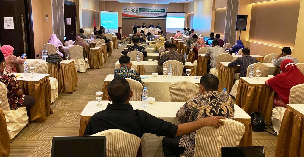 Rapat Kerja (Raker) Pembahasan Rencana Kegiatan Unit Kerja IAIN Padangsidimpuan Anggaran 2022 Resmi Ditutup