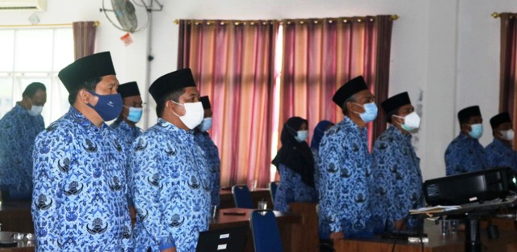 IAIN Padangsidimpuan Mengikuti Upacara HUT Kemerdekaan RI ke-76 Secara Virtual