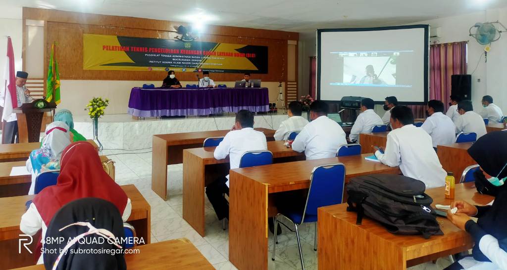Perkuat Sumber Daya Manusia, IAIN Padangsidimpuan dan Pusdiklat Tenaga Administrasi Kemenag RI Gelar Pelatihan Kerjasama