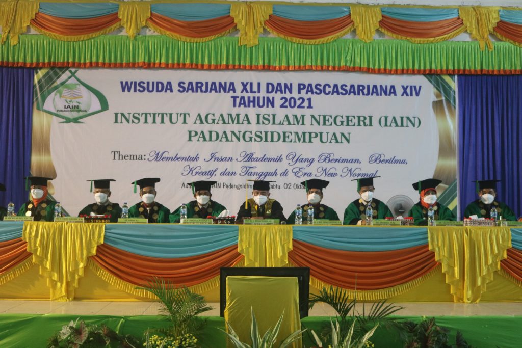 IAIN Padangsidimpuan Gelar Wisuda Sesuai Protokol Kesehatan di Era New Normal