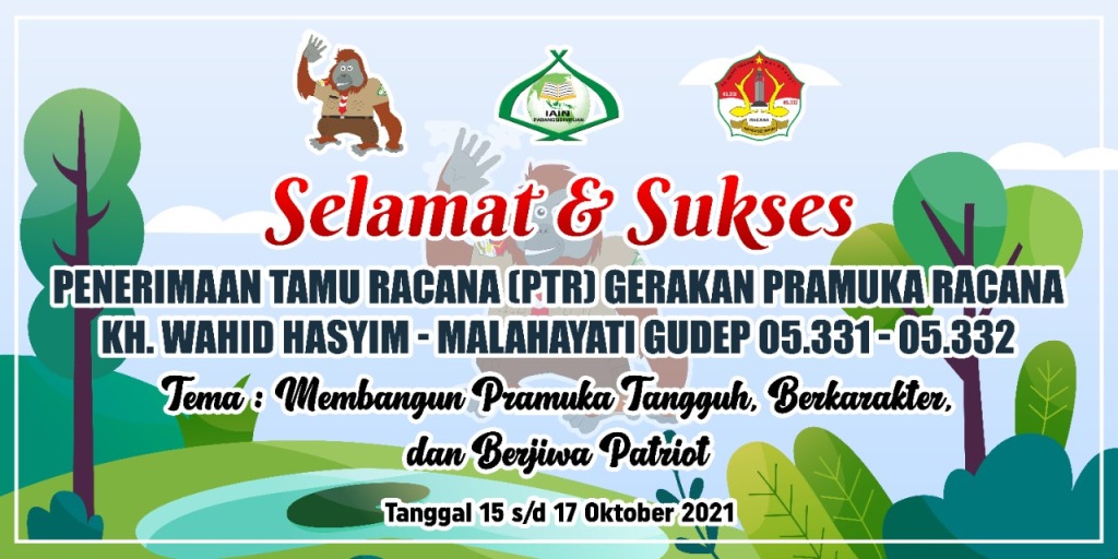 UKK Pramuka IAIN Padangsidimpuan Gelar Upacara Penerimaan Tamu Racana