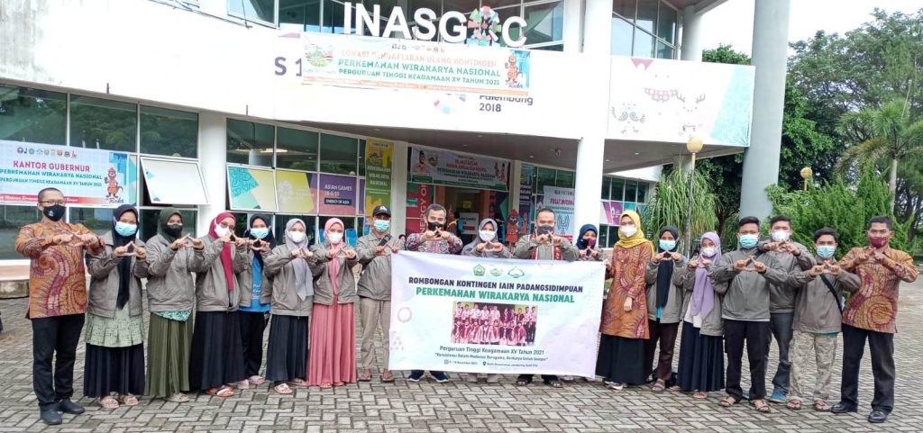 Kontingen Pramuka IAIN Padangsidimpuan Tiba di Arena PWN PTK XV
