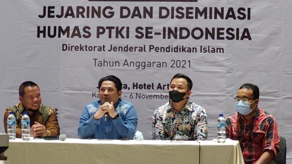 Dirjen Pendis Kemenag Sebut Humas Memiliki Posisi Strategis  Dalam Perguruan Tinggi