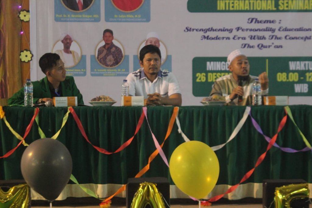 DEMA FTIK Gelar Seminar Internasional, Tajuk “Strengthening Personality Education In The Modern Era With The Concept Of The Qur’an”