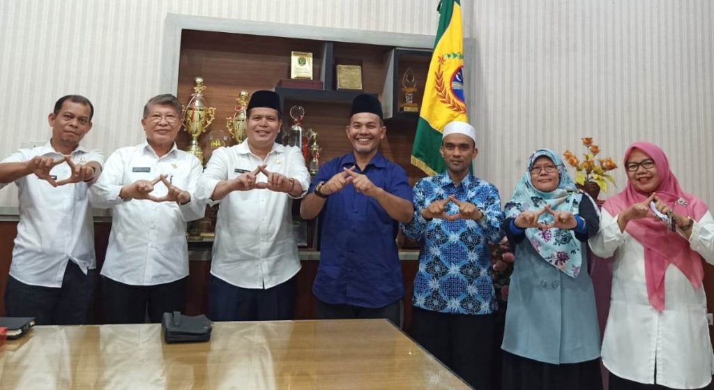 Bahas Kegiatan KKL, Pemerintah Labusel Terima Kunjungan LPPM IAIN Padangsidimpuan
