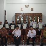 Serahkan 11 SK CPNS, Rektor IAIN Padangsidimpuan Menegaskan Agar Terus Antusias Dan Bersinergi Mengembangkan IAIN Padangsidimpuan