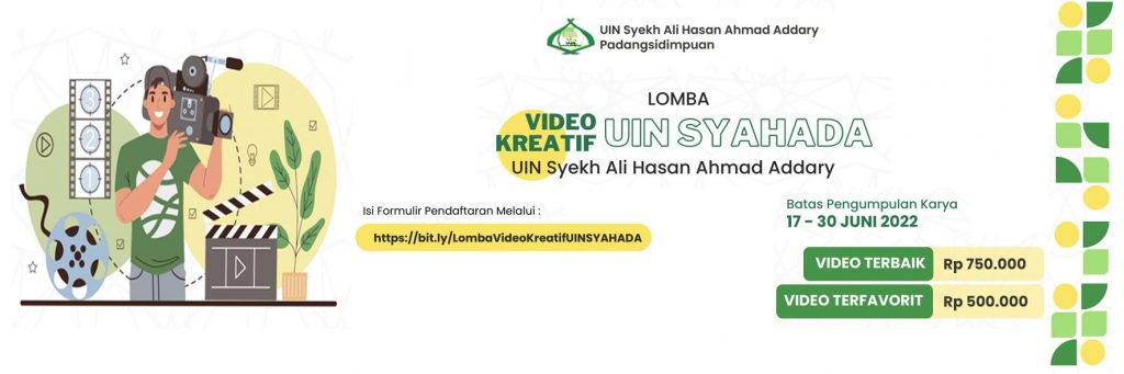 Lomba Video Kreatif UIN Syahada