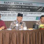 Persiapan Migrasi Data IAIN Menuju UIN, UPT-PTID IAIN Padangsidimpuan Melakukan Rapat Kerja PDDIKTI