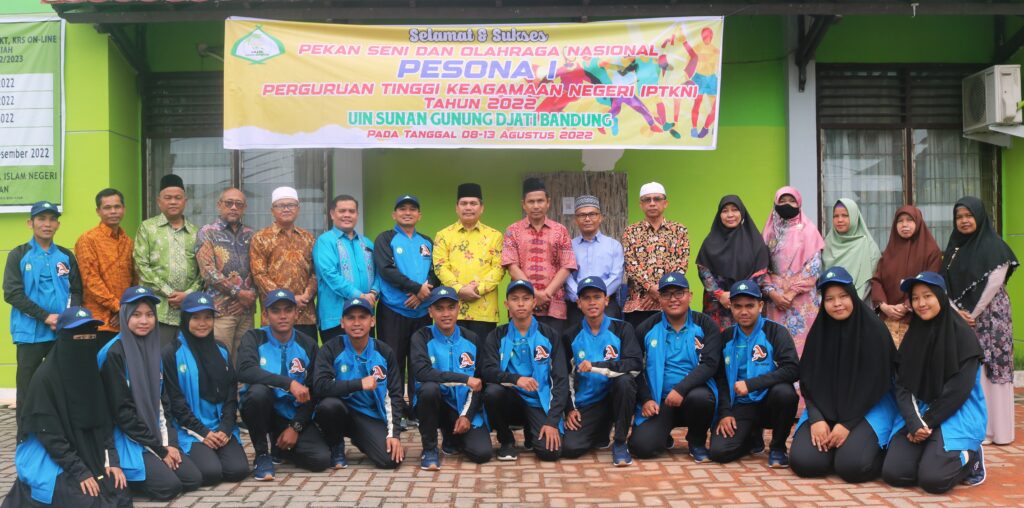 Rektor UIN Syahada Memberangkatkan Kontingen PESONA PTKN 2022