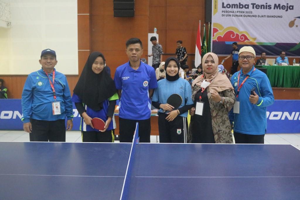 Riri Melaju ke Babak Berikutnya Bidang Tennis Meja Tunggal Putri Pesona I PTKN