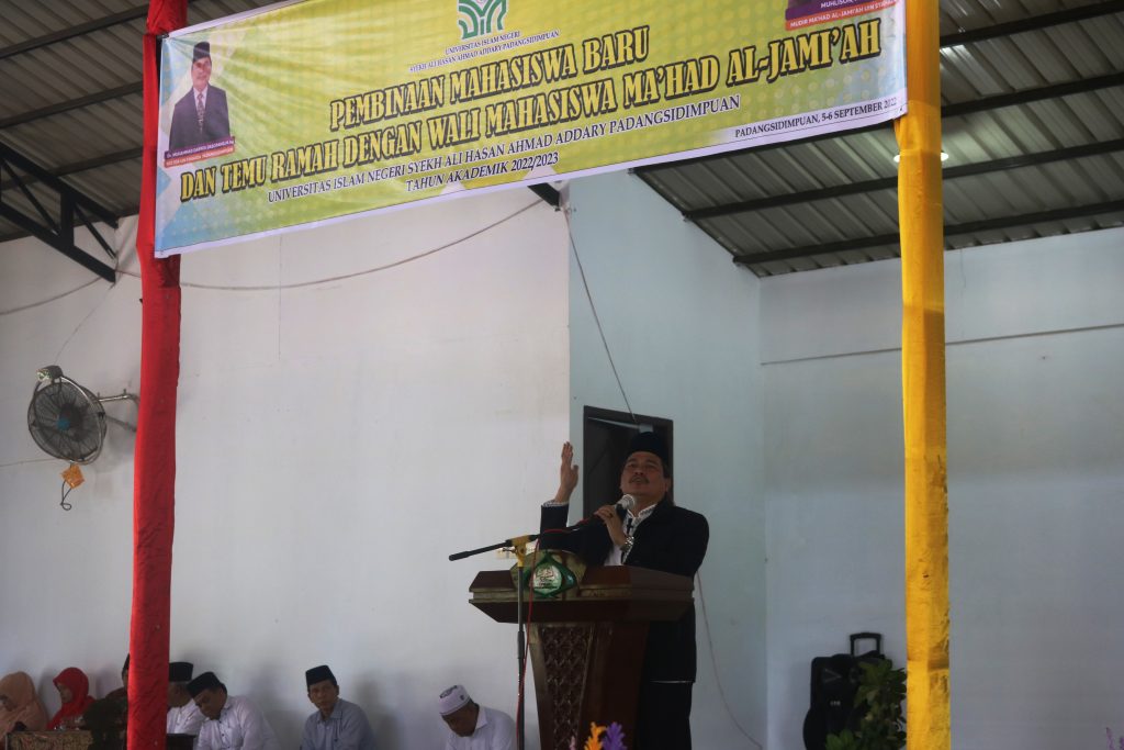 Acara Temu Ramah di Ma’had Al-Jamiah UIN Syahada Padangsidimpuan, dihadiri oleh Alumni Berprestasi
