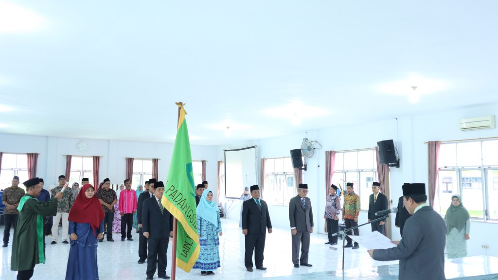 Rektor Melantik 7 Pejabat di lingkungan UIN Syekh Ali Hasan Ahmad Addary Padangsidimpuan
