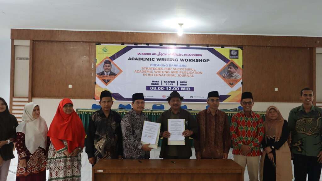 Rektor Tandatangani MoU Bersama IA Scholar Foundation