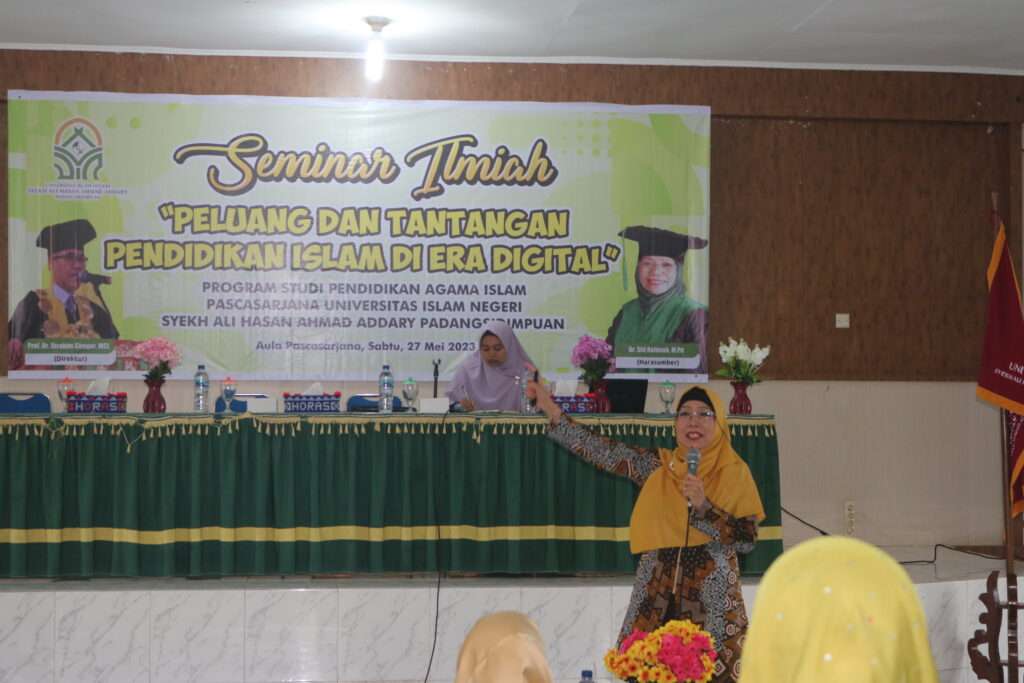 Prodi PAI-Pascasarjana UIN Syahada Padangsidimpuan Gelar Seminar Ilmiah